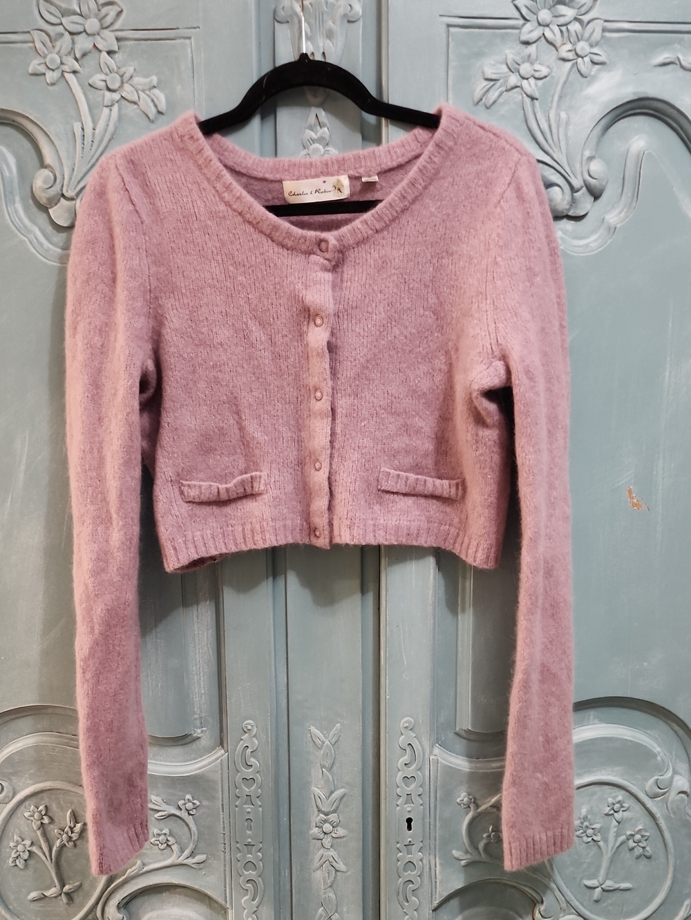 Anthropologie Charlie & Robin Cardigan Purple